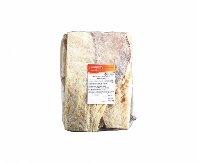 Bacalhau Crescido  Posta 800 grs