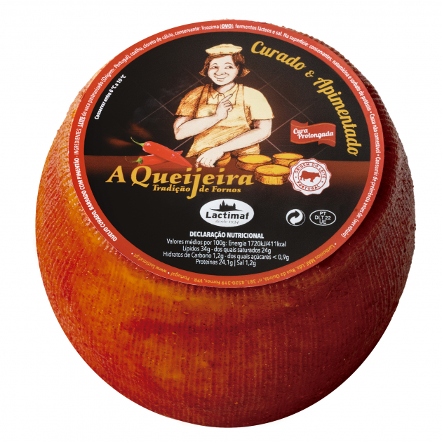 Queijo A Queijeira Curado +/-600 grs