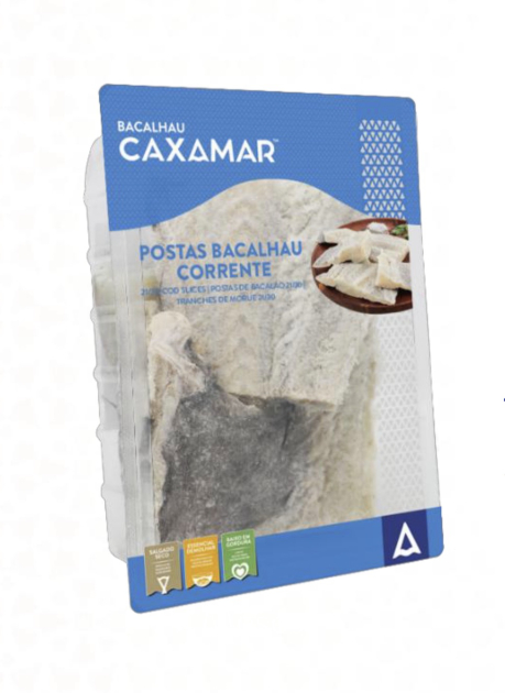 Bacalhau Cresc S/ Rabo S/badana Caxamar 600 grs