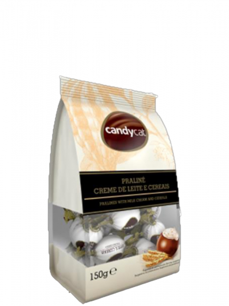 Candycat - Leite e cereais Saq. 150g